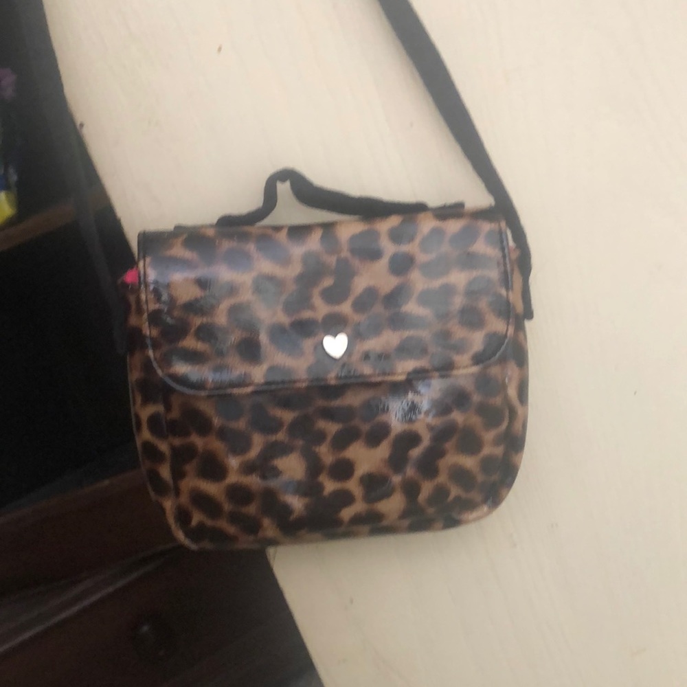 Cheetah printed purse